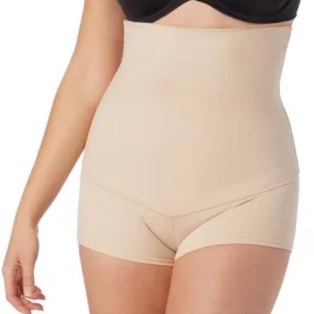 MAIDENFORM P2107 FLEXEES FIRM CONTROL HI-WAIST BOYSHORT PANTY XL